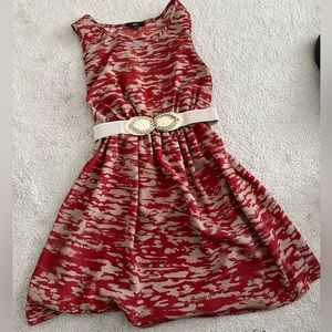 Dress with Belt